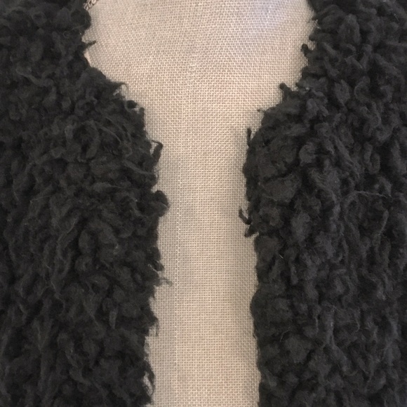 Aritzia - Wilfred black teddy jacket - Picture 3 of 10